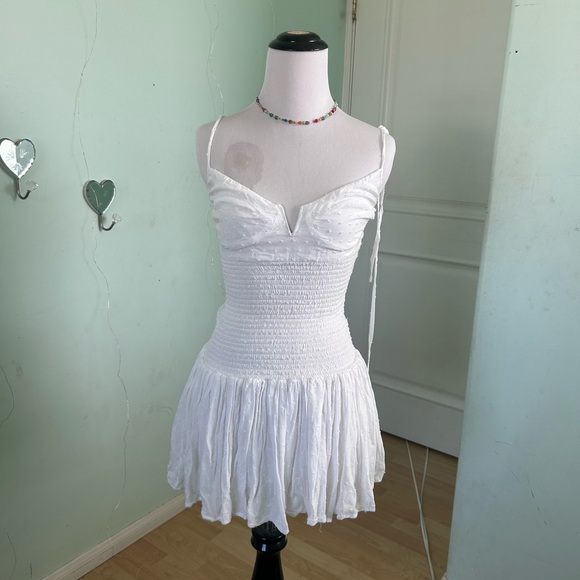 Isabelle’s Cabinet Dresses & Skirts - Isabelle’s Cabinet White Ruffle Beach Girl Next Door Summer White Dress